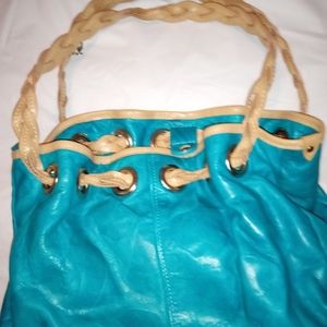 Roberts Gandolfi Aqua color, bag